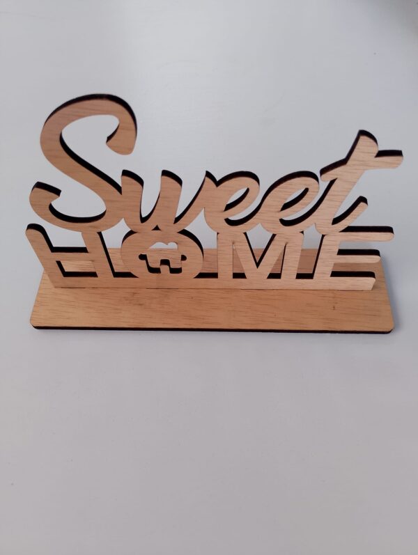 cartel-sweet-home-de-madera